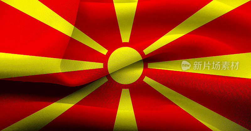 马其顿国旗- FYROM